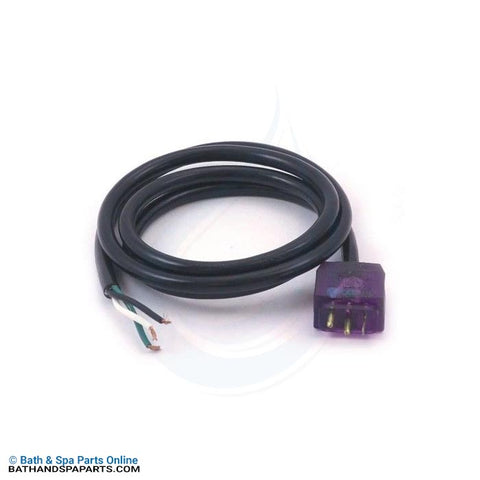 Hydro-Quip 48" Mini JJ Violet Blower Cord (30-0200-48C)