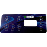 Balboa Serial Standard Panel Overlay [w/Aux] (11159)