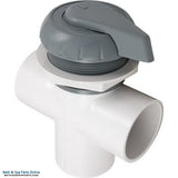 Balboa 2" Hydroflow 3-Way Valve [Gray] (11-4000GRY)