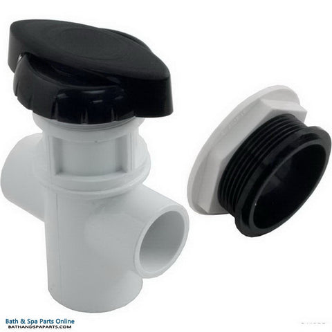 Balboa 3/4" Hydroflow 3-Way Valve [Black] (11-4030BLK)