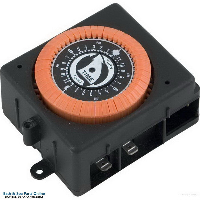 Grasslin SPDT Panel Mount 24-Hour Timer [230v] (FM/1-STUZ240)